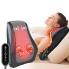 4d Shiatsu Neck Massage Pillow With Heat - Back Massager For Pain Relief   Relax