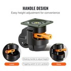 Leveling Casters Adjustable Nylon Plate Mounted Caster 1100 Lbs Set Of 4