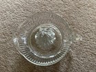Vintage Clear Glass Juicer With Handle   Pour Spout