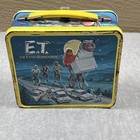 Vintage 1980s E t  The Extra-terrestrial Aladdin Metal Lunch Box Thermos Movie