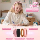 Link Dream Ear Protection Muffs For Kids Toddler Noise Cancelling Pink 
