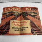 1940 Bk  instr For Assembling   Operating Lionel Trains  1941 Rep 1957 Catalog