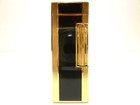 Dunhill Rolla Gas Lighter Black Lacquer gold With Box 