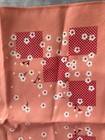 New Furoshiki Japanese Wrapping Cloth Scarf Coral Cherry Blossoms Sakura