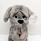 Wizarding World Harry Potter Fang Plush Dog Gray 13  Stuffed Animal Soft Toy New