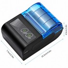 Thermal Printer  Mini Thermal Receipt Printers With 58mm Print Paper Roll Retail