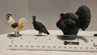 Lot Of  5  Game Bird Figures Schleich   Popak New Ray - Pheasant Turkey Rooster