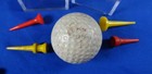 Antique Vintage  Golf Ball Saplding Air-flite 4 Vintage Golf Tees Display Box