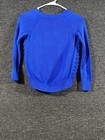 Gap Kids Girls Blue Knit Sweater Long Sleeve Size S