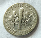 1946 90  Silver Roosevelt Dime