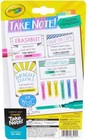 Crayola Take Note Erasable Highlighters Or Underline 6 Colors   Fast Free Ship 