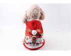 Christmas Warm Puppy Small Pet Dog Clothes Hoodie Coat Costume Winter Apparel