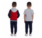 Spider-man Disney Marvel 3 Piece Set Boys Tee Snap Jacket   Jogger  Size  6