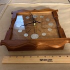 Very Vintage 90 silver American Last Year Coin Clock
