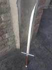 34  Full Tang Custom Handmade Carbon Steel Grosse Messer Sword Historical Sword