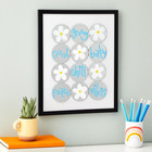 Juvale Glass Mirror Tiles For Crafts - 3 In  Round  Transparent  50-pack - Craft