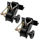 Ladder Rack Ratchet Straps J-hook Black Square Tube Retractable Tie Down Strap
