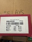 Relays Rib2402d Multi-voltage Enclosed Dpdt Override Devices 30a Lots Available