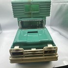 Buddy L Vintage Retro Pressed Steel Camper  Teal