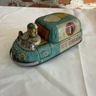 Vintage 1950 s Tin Friction Ice Cream Truck Made In Japan Masudaya Modern Toys
