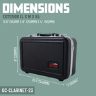 Gator Cases Andante Series Molded Abs Hardshell Case For Bb Clarinet