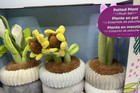 Greenhouse By Russ 3-pack Potted Plant Plush Set Includes A Lily Approx  10 -12 