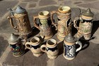 Collection Of Vintage German Beer Steins