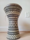 16  Egyptian Wooden Deep Doumbek Darbuka   handcrafted W inlayed Mother Of Pearl