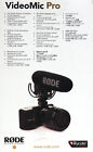 Rode Videomic Pro With Rycote Lyre Shockmount And Dual Shoe Bracket Kit New