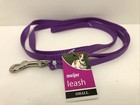 Pet Leash Small Purple Nylon 3 8-inch-wide By 5-feet Long By Meijer