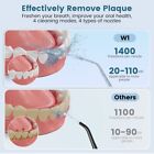 Cordless Water Flosser Dental Oral Irrigator Travel Teeth Cleaner Floss Pick