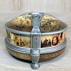 Vtg Collectible Lord Of The Rings The One Ring Holographic Image Chamber No Ring