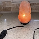 Himalayan Salt Lamp On A Base Lights Up 8 5    Dimmer Control