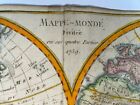 World Map Dated 1759 Anonymous Antique Engraved Map 18e Century