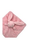 Koala Baby Pink Bunny Rabbit Plush Security Blanket Lovey Rattle Clean Washed