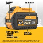 2pack 9 0ah Replace For Dewalt 20v 60v Max Battery And Charger Dcb609 Dcb606-2