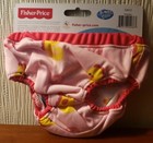 Fisher Price Pink Water Bottoms - Reusable Swim Diaper Size 12  Months 18-22 Lbs