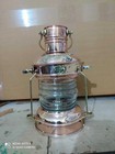 Copper   Brass Anchor Oil Lamp Nautical Maritime Ship Lantern Boat Light 10  New