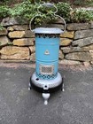 Antique Robin Egg Blue Enamel 460 Perfection Oil Kero Parlor Cabin Heater Stove