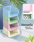 Tidyfriend Stackable Storage Bins For Pantry  4 Pack Stackable Bins For Organizi