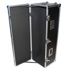 Prox Xs-utl7 48  Utility Flight Case With Low Profile Wheels  Silver On Black