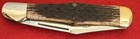 Vintage Queen Knife Large Jig Bone Coke Bottle Folding Knife  1991