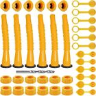 6-kit Gas Can Nozzle Upgrade Style Gas Can Spouts For Gasoline 1 2 5 10 Gallon
