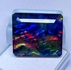 Doublet 29 75 Ct Egl Certified Natural Ammolite Opal-like Organic Loose Gemstone
