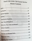 Ford 1520 Tractor Service Parts Operators Manual Repair Shop Set Workshop Book