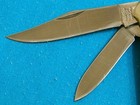 Vintage  80s Frost Japan Bone Stag Copperhead Trapper Knife Knives Camp Survival