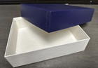 Reboxx Model Train Boxes 10  X 8  X 2-5 8  Inside Dim  Ultra Blue Empty Box