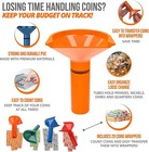 Coin Storage   Sorter Tubes 4 Color     Coded Counters 4   20