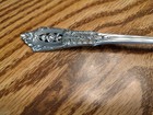 Wallace Sterling Flatware  Rose Point  Dinner Fork  7 Inches--no Mono