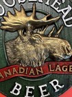 Vintage Moosehead Beer Canadian Lager  3d Plastic Beer Sign -nos